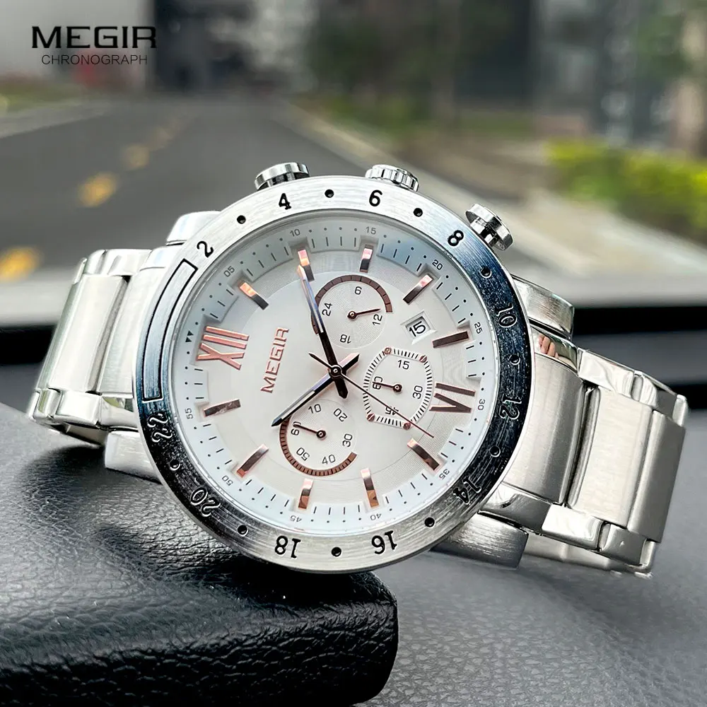 MEGIR 3008G Men's Quartz Luminous Watch 3 MEGIR 3008G Men's Quartz Luminous Watch - Image 3