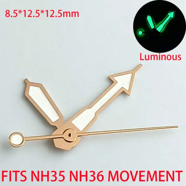 NH35 NH36 Watch Hands Green Luminous Set - Image 13