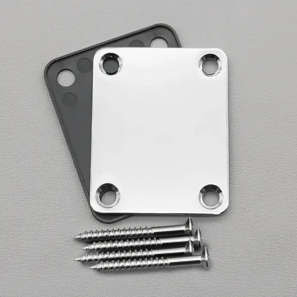 TL Style Guitar Neck Plate with Screws - Image 7