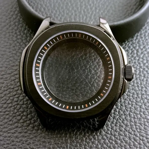 39.5mm Stainless Steel Watch Case with Sapphire Glass - Image 38