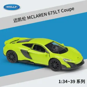 Welly McLaren 675LT Diecast Model 1:36 Green