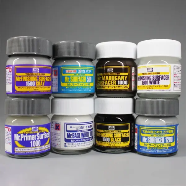 40ML Mr Hobby Mahogany Primer Surfacer 1200 - Image 6