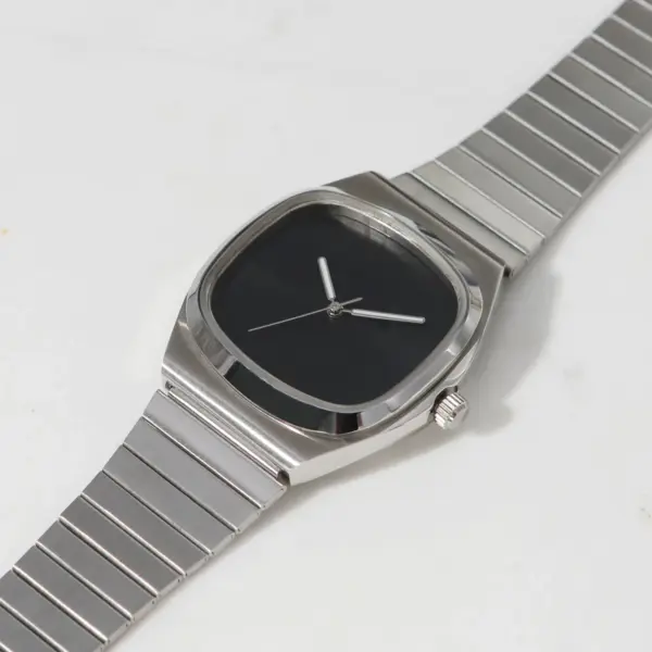 35mm Stainless Steel Unisex Quartz Watch - Image 3