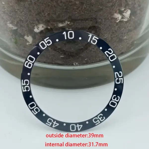 Ceramic Sloping Bezel Insert for Watch Replacement - Image 7