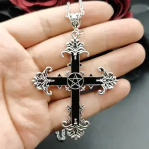 Gothic Upside Down Cross Pendant Necklace 8 S2ffc87b2fc0e401f97ef9cf104781daf7