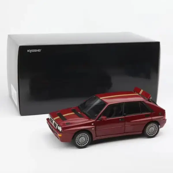 1:18 Scale Diecast Lancia Delta Car Model - Image 2