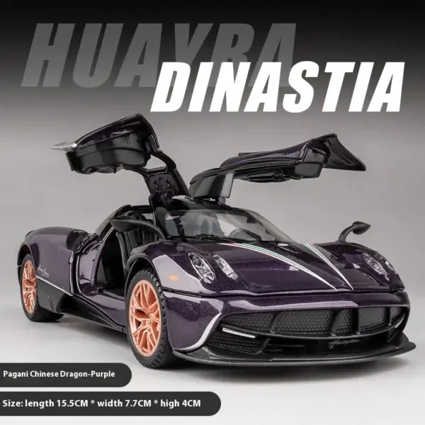 1:32 Pagani Huayra Diecast Model Car - Image 10