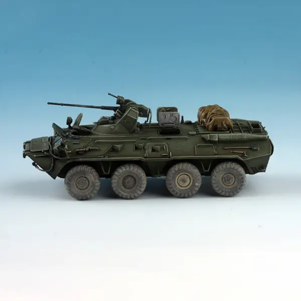 1:72 Scale Russian BTR-80A Plastic Model Vehicle - Image 6