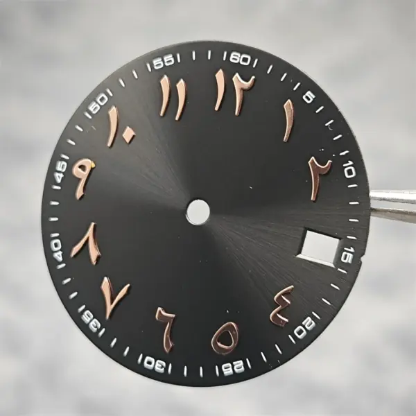 28.5mm Arabic Watch Dial for NH35/NH36 - Image 10