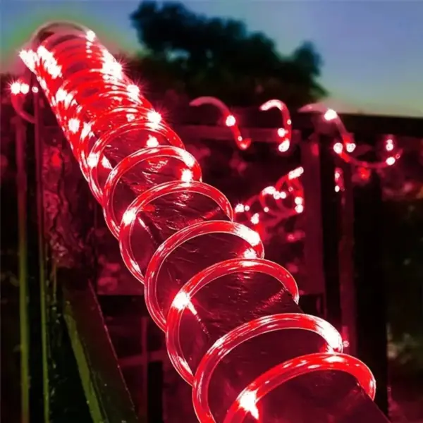 50 LED Solar Tube String Lights 5M Waterproof - Image 13