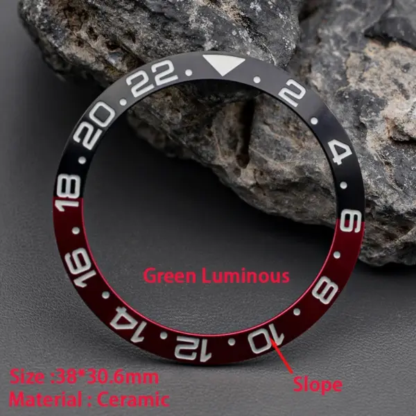 C3 Green Luminous Ceramic Bezel Insert 38mm - Image 11