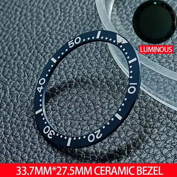 Luminous Ceramic Bezel Insert for Watches - Image 7