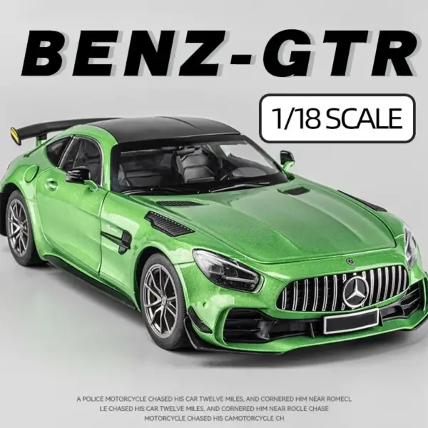 1:18 Mercedes-Benz AMG GTR Diecast Model Car - Image 2