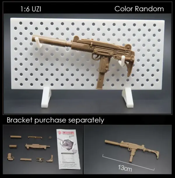 1/6 Scale MP5 MP40 MP7 UZI Plastic Gun Kit - Image 11