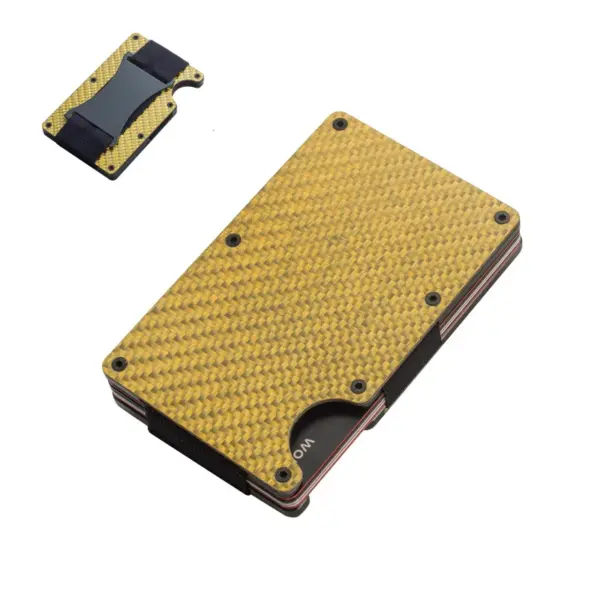 Forged Carbon Fiber RFID Card Holder Wallet - Image 22