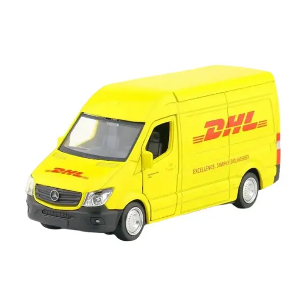 1:36 Scale DHL Sprinter Van Diecast Model - Image 2