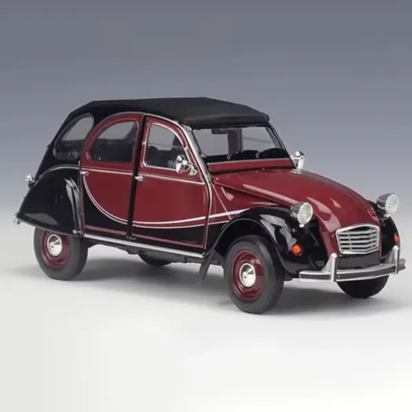 Diecast 1:24 Scale 2CV 6 Charleston Car - Image 3