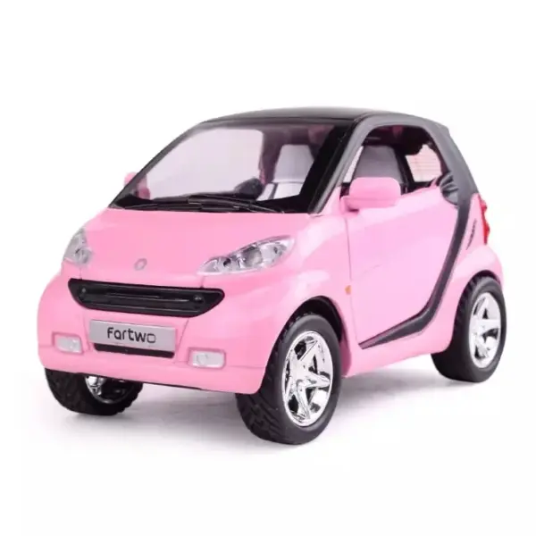 1:32 Alloy Pink Smart Car Model