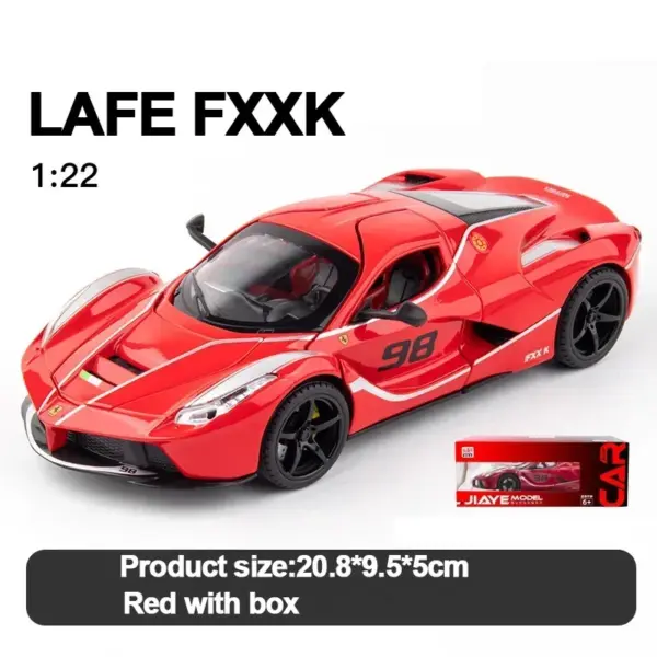 1/22 Scale Ferrari FXX K Diecast Model Car - Image 10