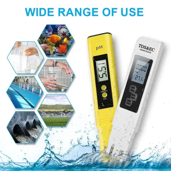 2pcs Digital pH and TDS Water Tester Set - Image 6