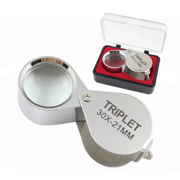 30X Jewelers Magnifying Loupe with 21mm Lens - Image 4