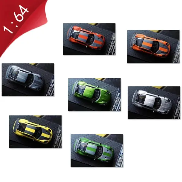 1:64 Scale Alloy Diecast 911GT RS Model Car - Image 5