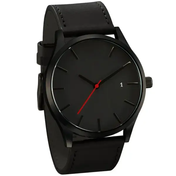 Fashion Quartz Men's Watch with Calendar Feature - Image 4