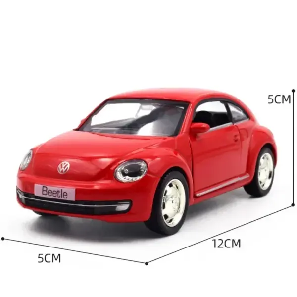 Volkswagen Beetle 1:36 Diecast Model Car - Image 3