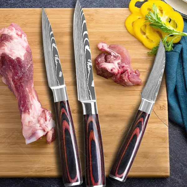 Stainless Steel Kitchen Knife Set 3 Pieces