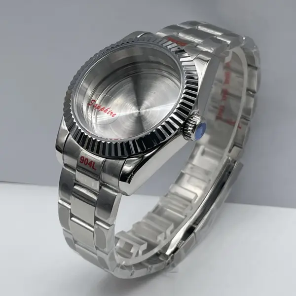 40mm Stainless Steel Watch Case Kit NH35 NH38 - Image 5