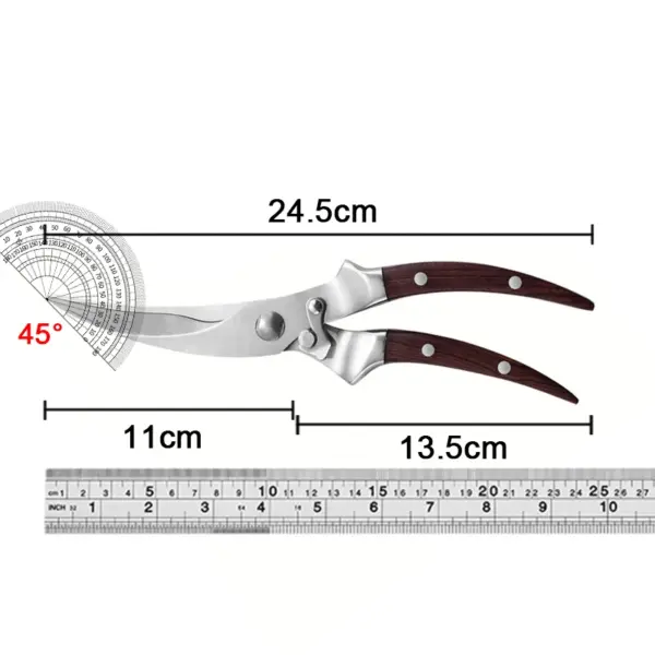 Heavy-Duty Stainless Steel Kitchen Shears - Image 6