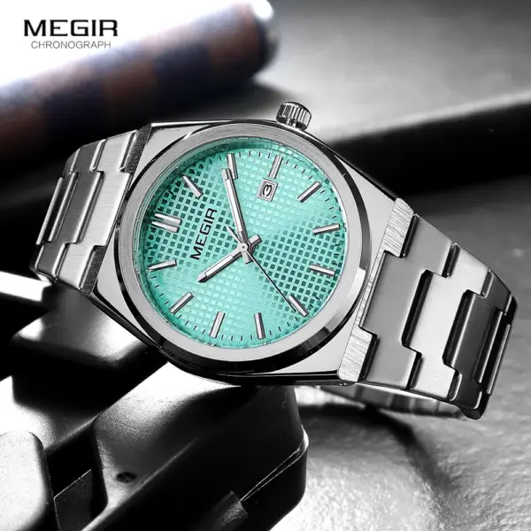 MEGIR MS1086G-2 Analog Quartz Men's Watch - Image 2