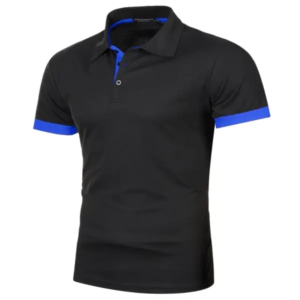 Mens Lightweight Short Sleeve Polo Shirt - Image 8