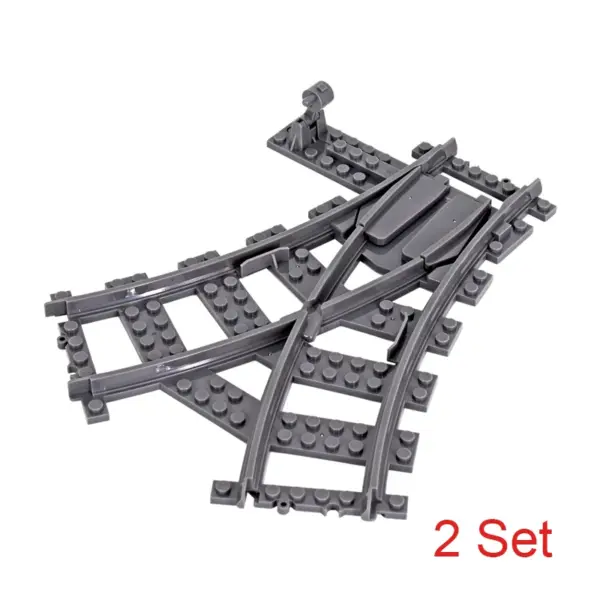 Flexible Building Block Train Tracks Set - Image 18