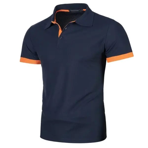 Mens Lightweight Short Sleeve Polo Shirt - Image 11