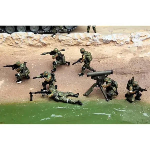 1:72 Scale Modern Russian Soldier Figures Set - Image 6