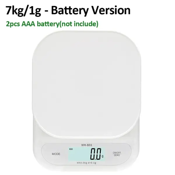 High Precision Waterproof Kitchen Scale 7kg - Image 7