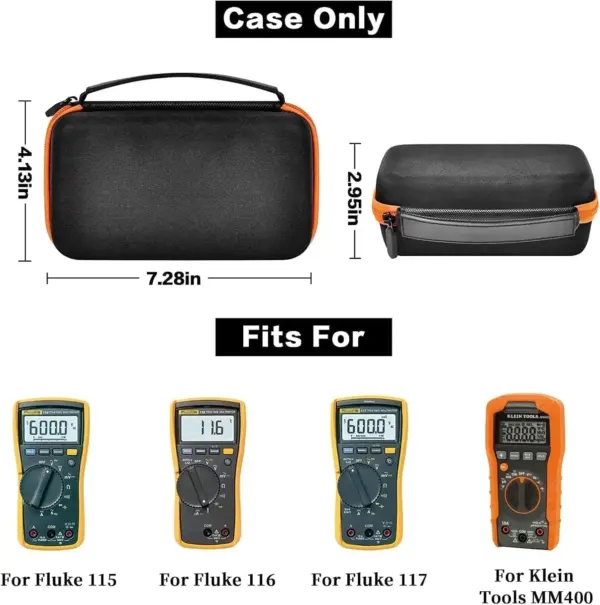 Multimeter Carrying Case for Fluke and Klein Tools - Image 2
