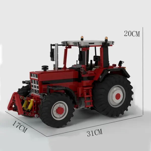 1137PCS 1:17 Scale Tractor Building Blocks - Image 6