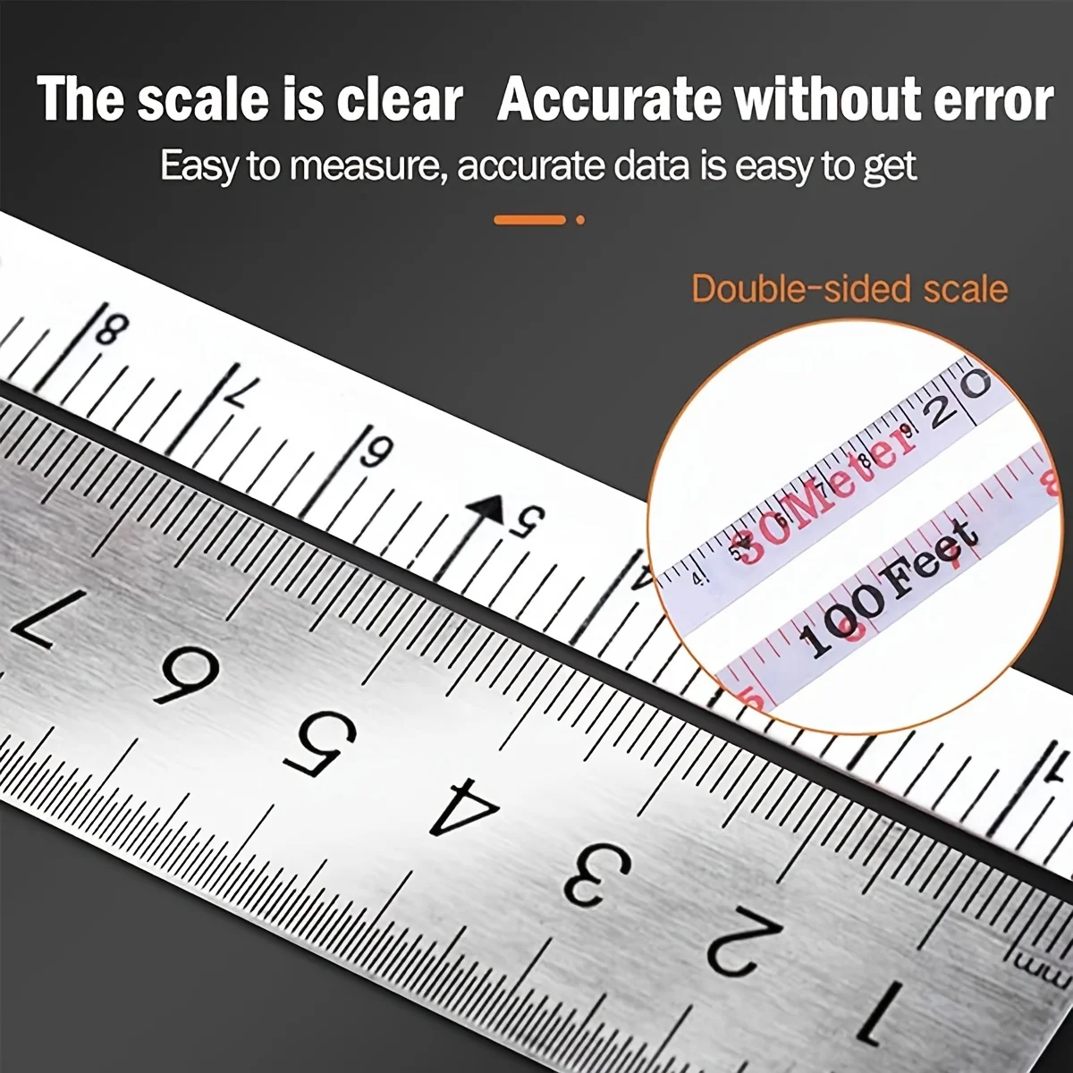 50m Fiberglass Tape Measure for Construction 5 50m Fiberglass Tape Measure for Construction - Image 5