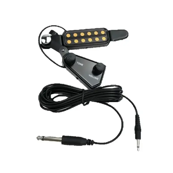 12-Hole Acoustic Guitar Pickup with Volume Control - Image 2