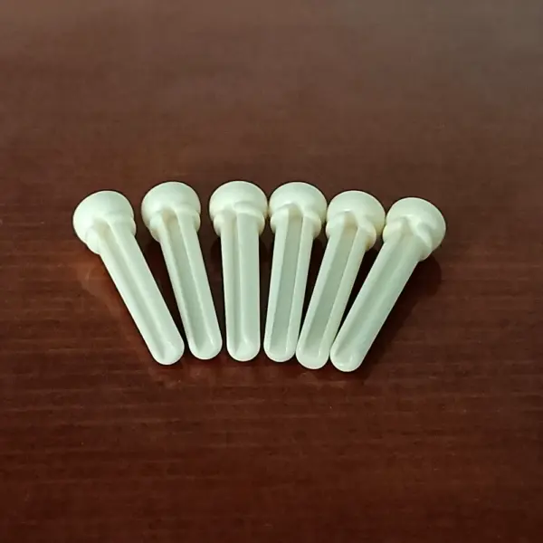 6pcs Pure Bone Acoustic Guitar Bridge Pins - Image 6