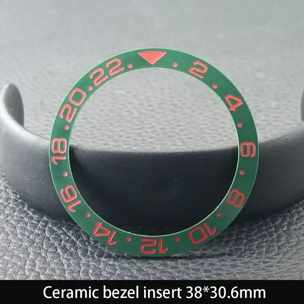 38mm Ceramic GMT Dive Watch Bezel Insert - Image 14