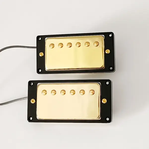 Gold Humbucker Pickup for LP Electric Guitar - Image 2