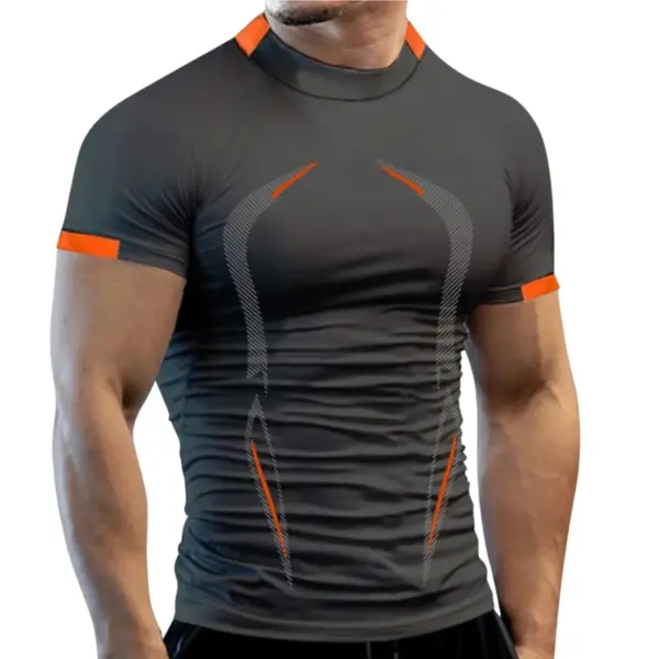 Men's Breathable Quick Dry T-Shirt for Summer - Image 14