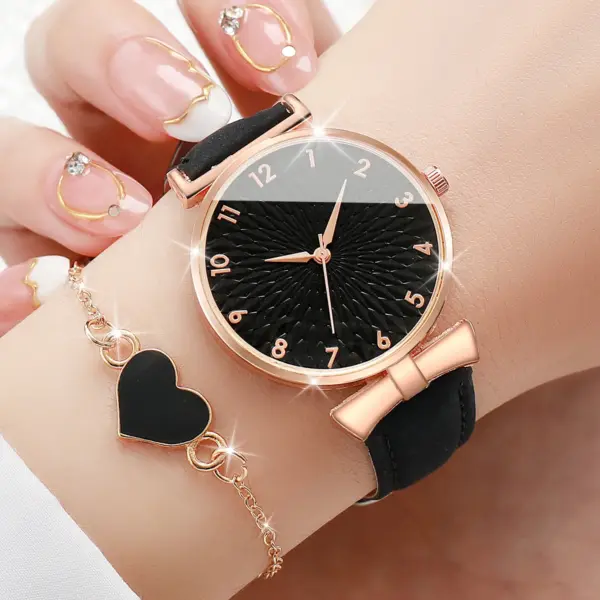 4pcs Fashion Women Quartz Watch Set GLS2886 - Image 2
