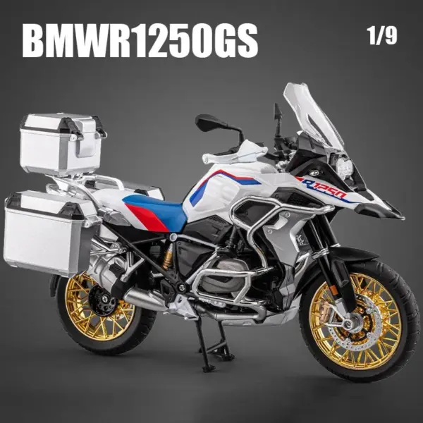 BMW R1250 GS ADV Diecast Motorcycle Model - Image 7
