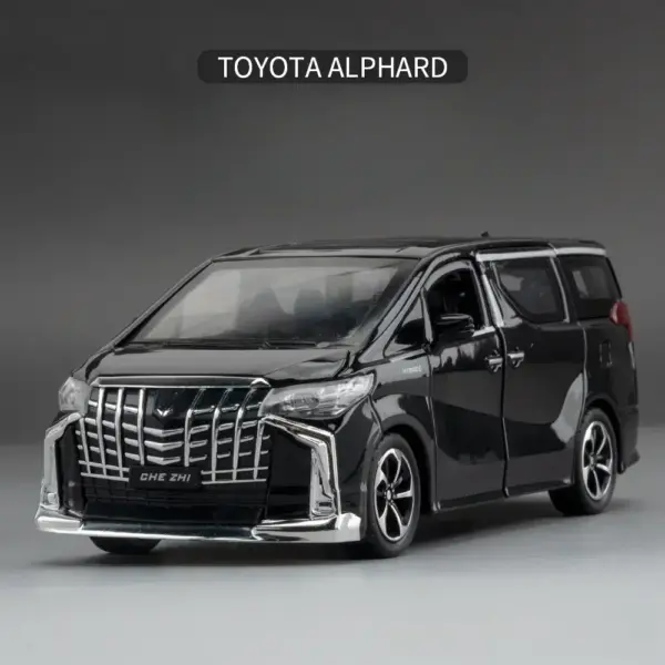 1:32 Toyota Alphard MPV Diecast Car Model - Image 9