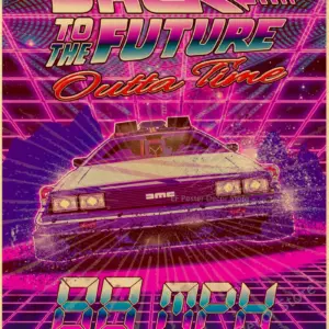 Vintage Back To The Future Movie Poster Print 71 S3588fa5177af4c368b64aadf62629037T 1