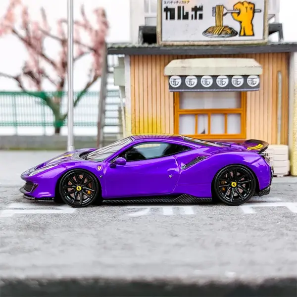 1:64 Scale Resin Novitec 488 Pista Model Car - Image 6